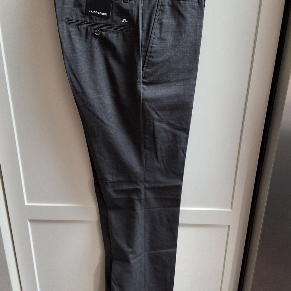J Lindeberg Men's Nicolas Slim Stretch Wool Pants